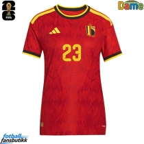 Belgia Michy Batshuayi #23 Hjemmedrakt Dame EM 2024 Kortermet